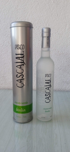 Pisco Cascajal Peruano Mosato Verde