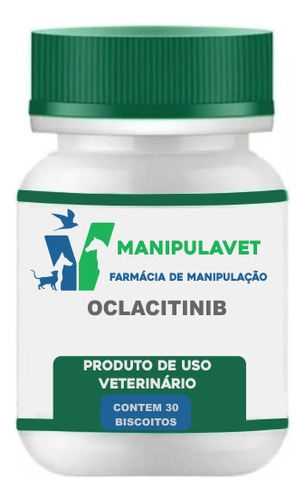 Oclacitinib - Dermatite Atópica Biscoito Com 30 Dosagem 3mg