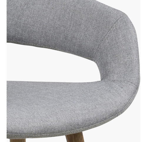 Taburete Medio 66 Tapiz Grace Gris