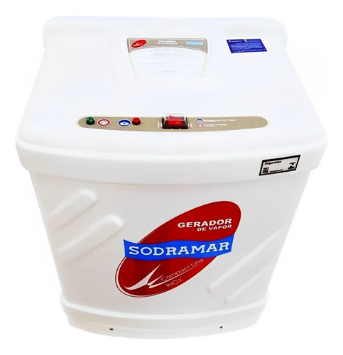 Kit Gerador Vapor Sauna 15kw Com Quadro Digital Sodramar