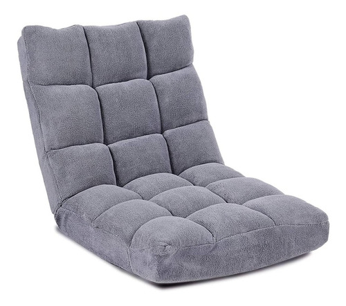 Sofa Plegable Convertible A Cama Marca Giantex Color Gris