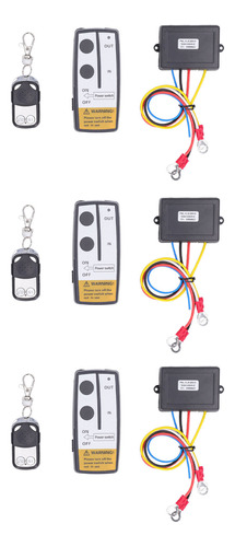 Controlador Remoto Winch, Control Inalámbrico Universal De 3