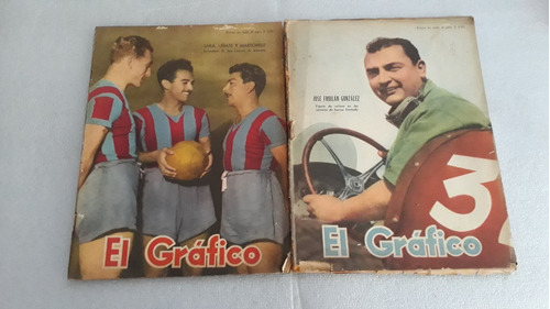 El Gráfico Año 1949 Lote De 14 Revistas. Se Vende Lote Compl