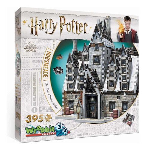 Rompecabezas 3d Wrebbitde Harry Potter Hogsmeade Las Tre Rmd