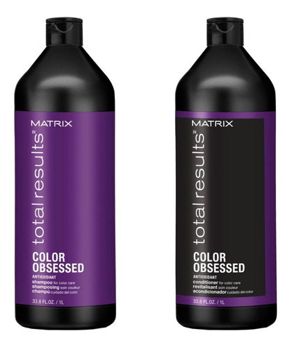 Matrix Color Obsessed Shampoo 1 Lt Acondicionador 1 Lt 
