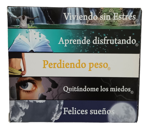 Tecnología Oro De Alta Vibración Sonofrec Set De 5 Audio Cds (Usado)