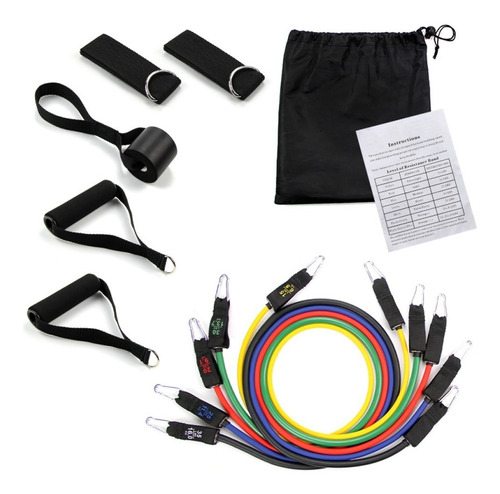 Set De 5 Ligas Elásticas Ejercicios Crossfit