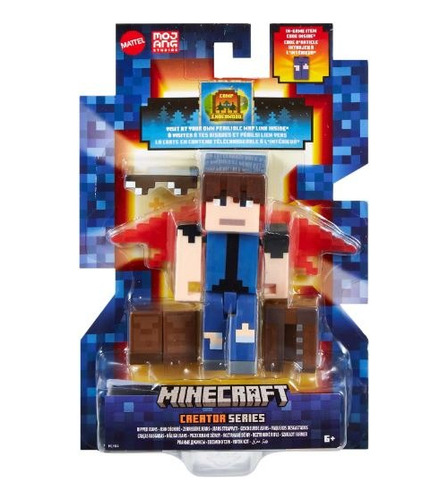 Figura Individual Minecraft Creator Series Original Mattel