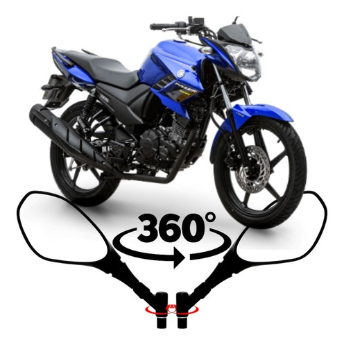 Retrovisor Gvs Bmw F800 Fazer 150 2014 2015 2016 2017 2018