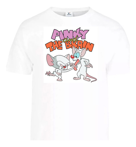 Camiseta Caricatura Animada Pinky Y Cerebro Diseño Increíble