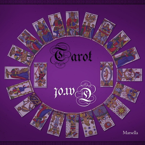 Imagen 5 de 8 de Cartas Tarot Rider + Paño Tirada 70cm.x70cm.c/bolsa