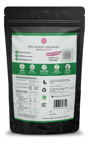 Té Verde Rosal 200gr Molienda Sagrada
