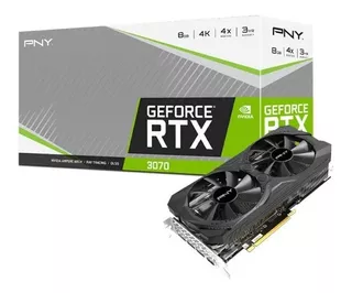 Placa De Video Nvidia Pny Geforce Rtx 3070 8gb Lhr Dual Fan