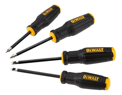Juego Destornilladores Toughseries Dewalt 4 Pzs Dwht65101
