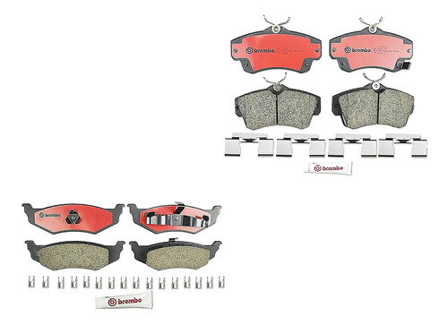 Jgo Balatas (bajos Metales) Tras+del Pt Cruiser 07 Brembo