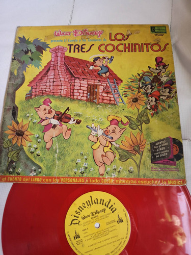 Los Tres Cochinitos Cuento Y Canciones Disco De Vinil Origin