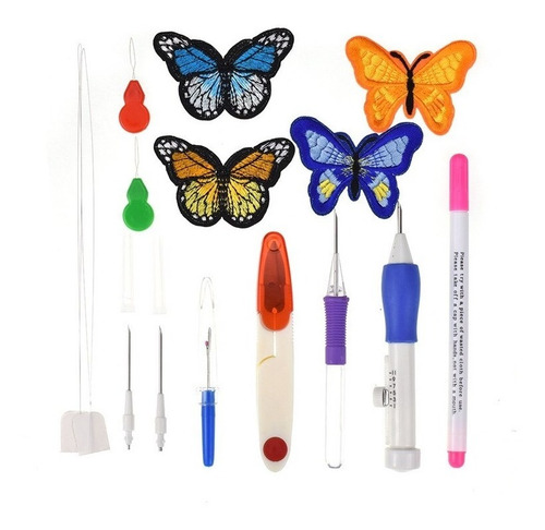 Kit De Agujas Mágicas Para Puntadas Y Bordado.