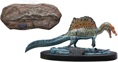 Figura Wonders Of The Wild, Spinosaurus Y Fossil Replica