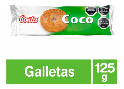 Galletas Costa Coco 125 G