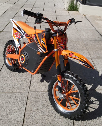 Imagen 5 de 25 de Motocross Mini Eléctrica Sunra Niños Regalo Ahora 12/18 V