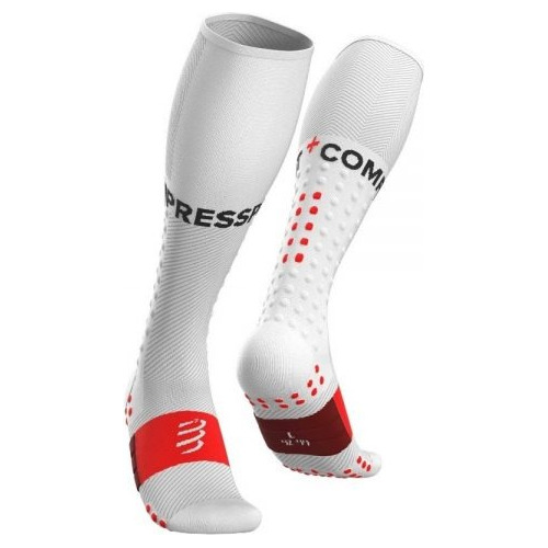Meia Compressão Compressport Full Socks V3 Run Cano Alto 