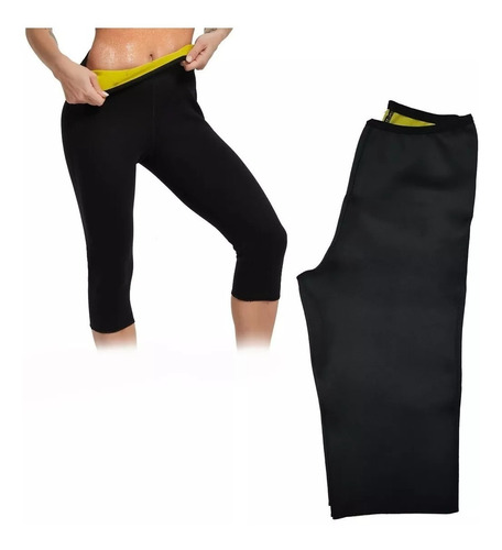 Calza Biker De Neopreno Talle L  Fitness Paragon.uy