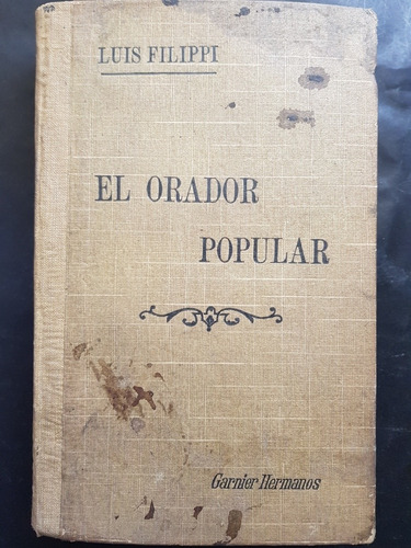 El Orador Popular. Luis Filippi. 50n 846