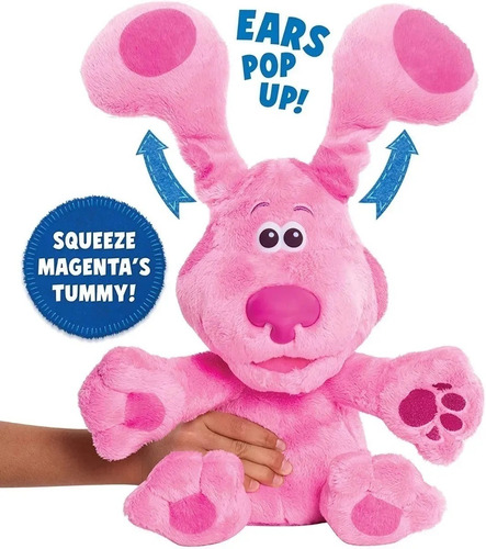 Imagen 4 de 4 de Las Pistas De Blue Peluche Perro Sonido Y Movimiento 49570