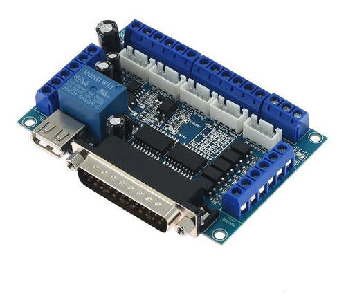 Controlador Cnc 5 Ejes Motor Pasos Mach3 Motor Nema 17 23 34