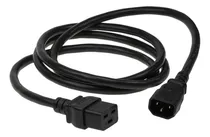 Comprar Cable De Poder C19 A  C14 Ups Pdu 3x14 Awg   1.8 Mts