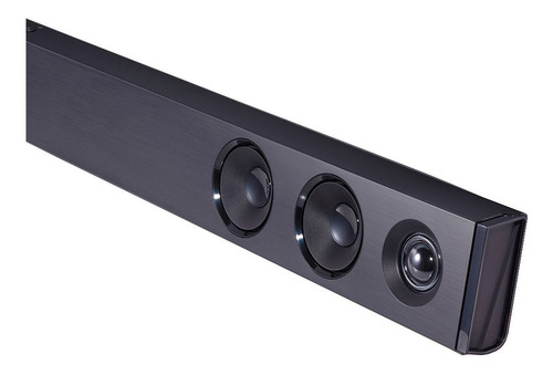 Imagen 5 de 5 de Barra de sonido LG SK1D negra 110V/220V