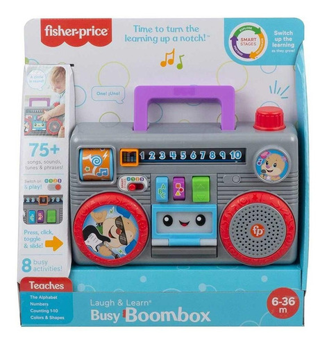 Fisher Price Y Aprende Rádio Portátil Baila Y Aprende Hbb57