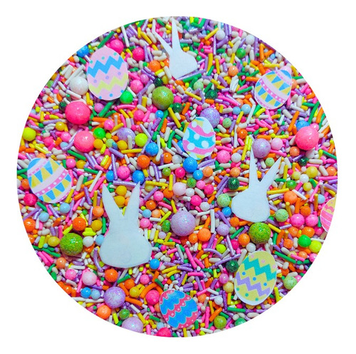 Sprinkle Confeti Mix Pascua Conejos Colores