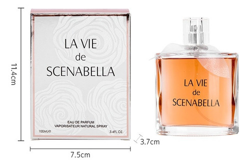 Perfume De Mujre Parfum 100 Ml - Scenabella Floral Fruity