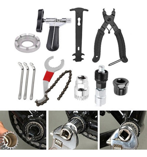 ... Kit De Herramientas De Bicicleta Multifuncional De 11