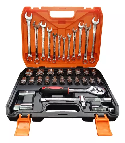 comprar Juego De Dados De 1\u002F2 De 37 Piezas Con Llaves Milimetricas