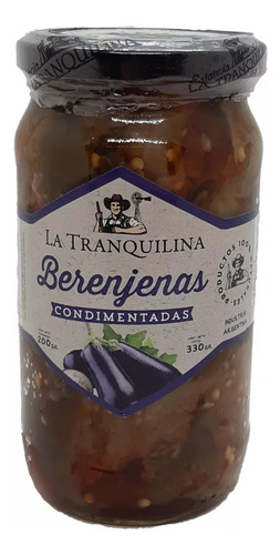 Berenjenas Condimentadas - La Tranquilina - 330 Grs.