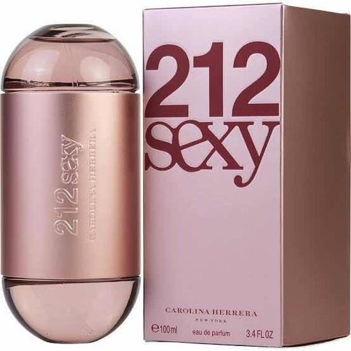 Perfume Dama 212 Sexy Carolina Herrera 100ml Eau De Parfum