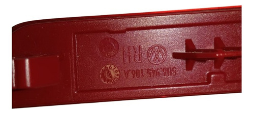 Ojo De Gato Paragolpe Trasero Gol Trend 17/ Original Rojo