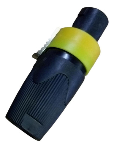 20 Conectores Generico Compatible Con Speakon Machos/hembr Machos Y Hembras Amarillos