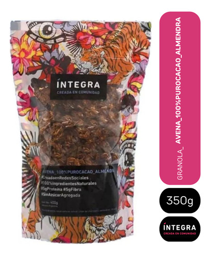 Granola Almendra Y Chocolate X 350g Integra