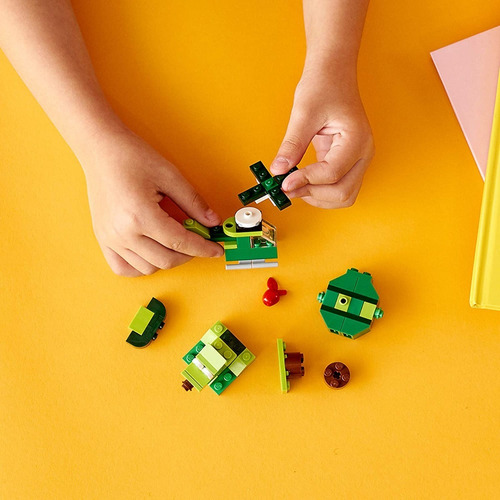 Lego Classic Perrito Verde 3 En 1 Figuras 60 Pzs