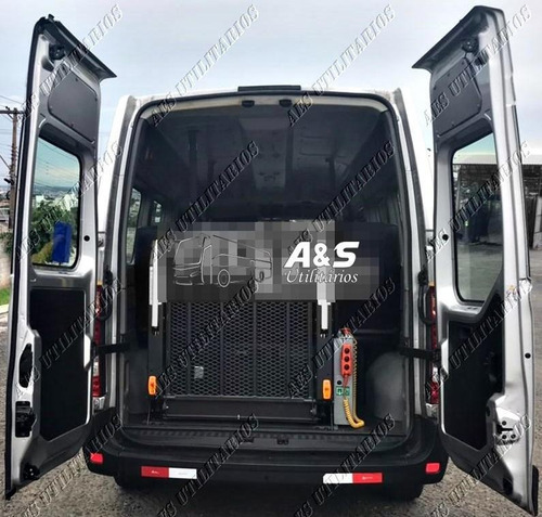 Renault Master L3h2 Ano 2017 Rampa Cadeirantes Ais Ref 957