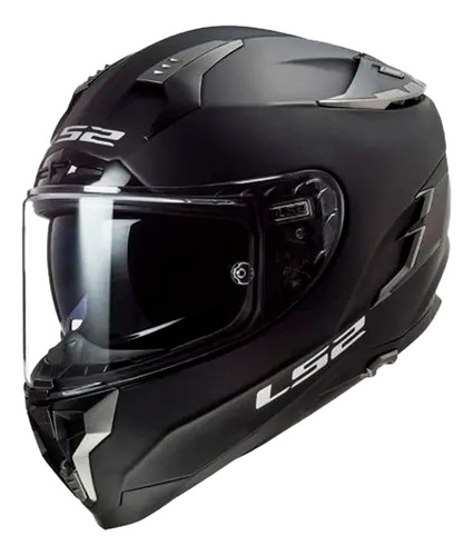 Casco Moto Ls2 Ff327 Challenger Negro Matte