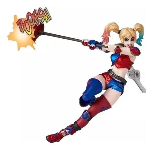 Figura Harley Quinn Articulada Con Accesorios New Color