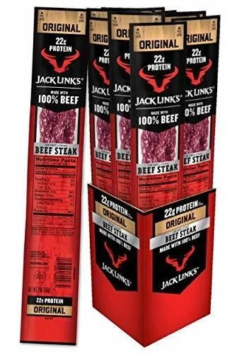 comprar Bocadillo Proteico De Carne De Res Premium, 23g Proteína - 2g Carbohidratos, 2 Oz (pack De 12)