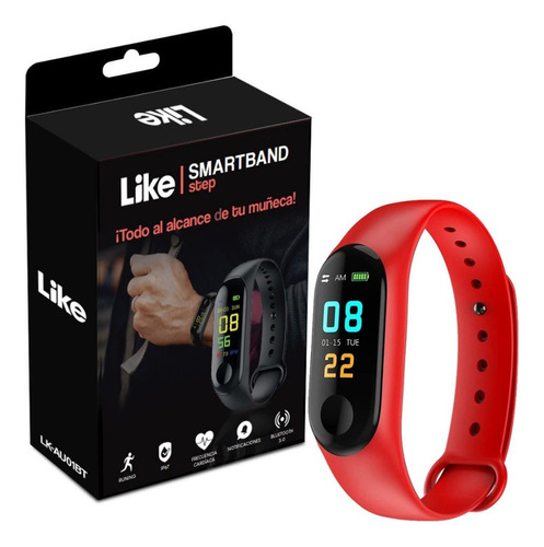 Smartband Reloj Pulsera Deportiva Recargable Bluetooth Dimm