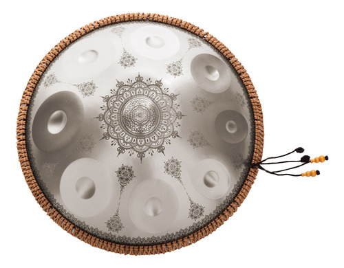 Handpan Tono Tejido A Mano En Pulgadas Con Aleación De Sopor