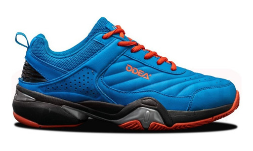 Zapatillas Odea Blue Orange Tenis Padel Importada