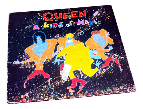 Lp Vinil Queen A Kind Of Magic + Encarte!!! (Usado)